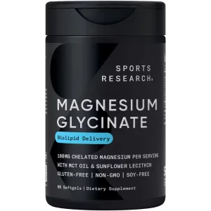 Magnesium Glycinate 160 MG - sports Research